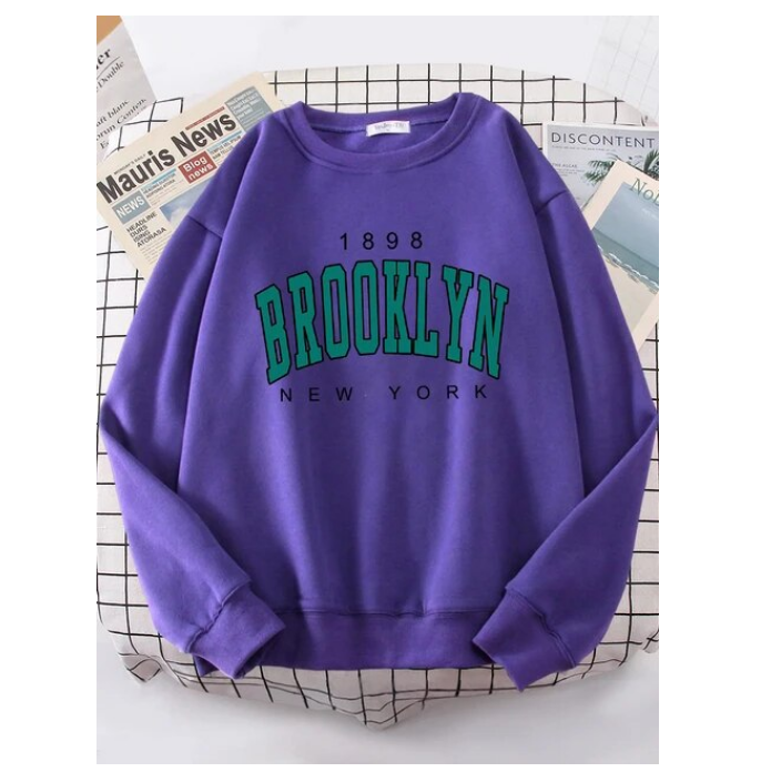 Sweatshirt Fashion Casual Female Sportswear