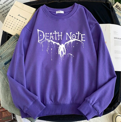 Pullover Death Note Manga Kaitan Phantom Sweatshirts