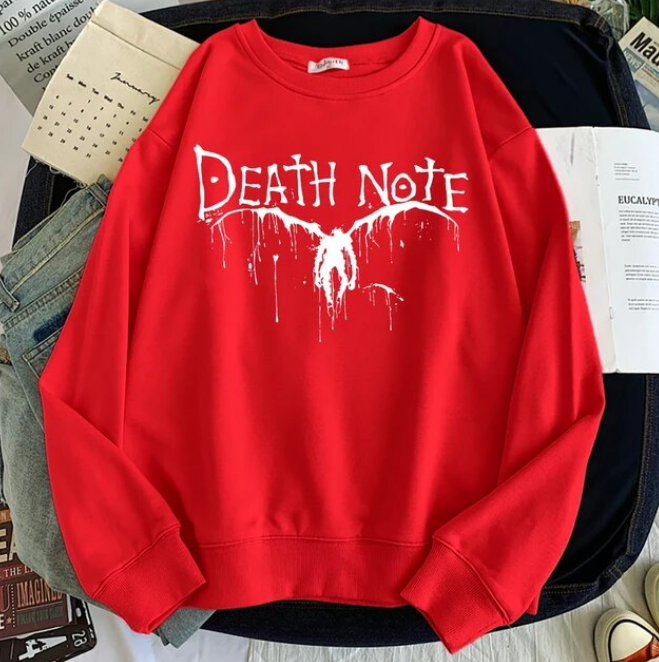 Pullover Death Note Manga Kaitan Phantom Sweatshirts