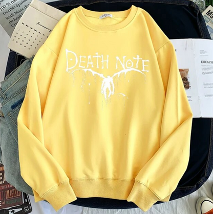 Pullover Death Note Manga Kaitan Phantom Sweatshirts