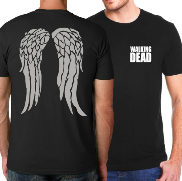 The Walking Dead Tshirt Hip Hop Fashion