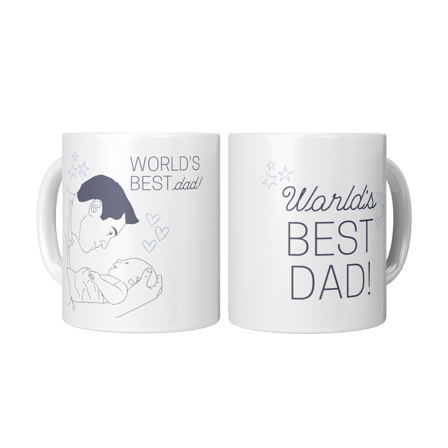 World Best Dad Mug Size 11 Oz - DUGO
