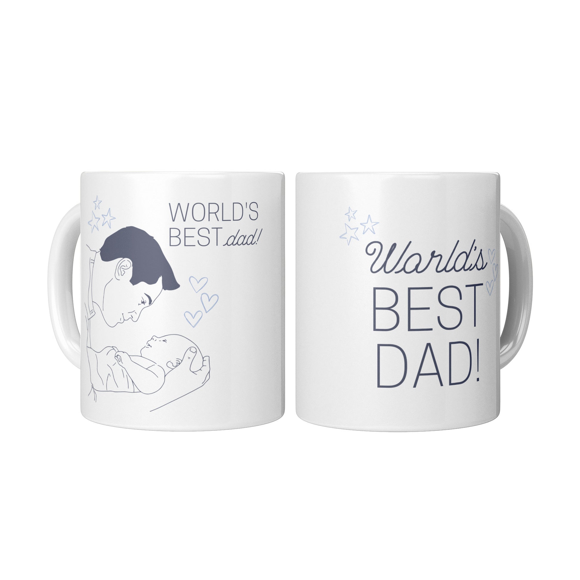 World Best Dad Mug Size 11 Oz - DUGO
