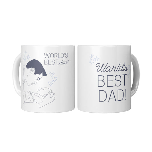 World Best Dad Mug Size 11 Oz - DUGO