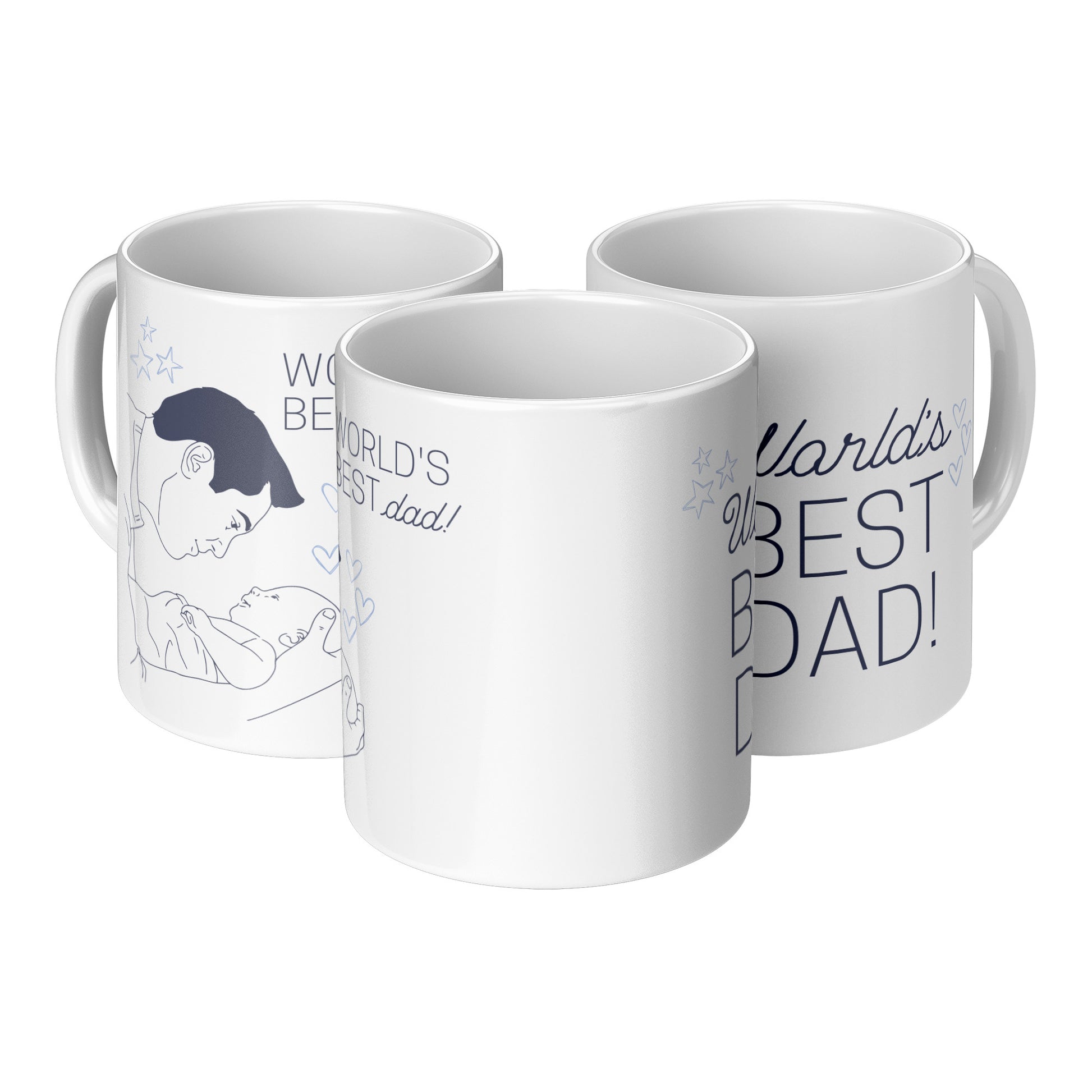 World Best Dad Mug Size 11 Oz - DUGO