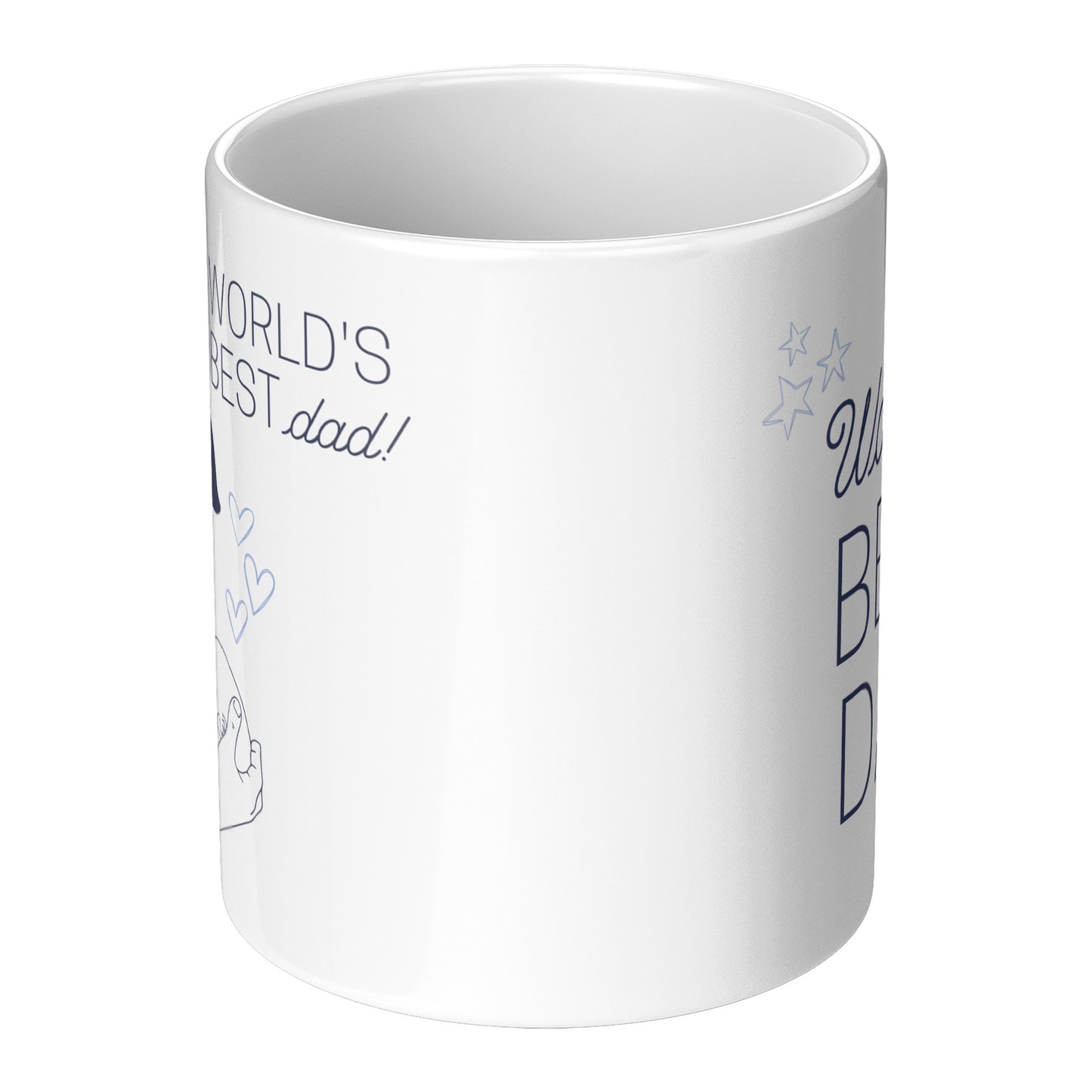 World Best Dad Mug Size 11 Oz - DUGO