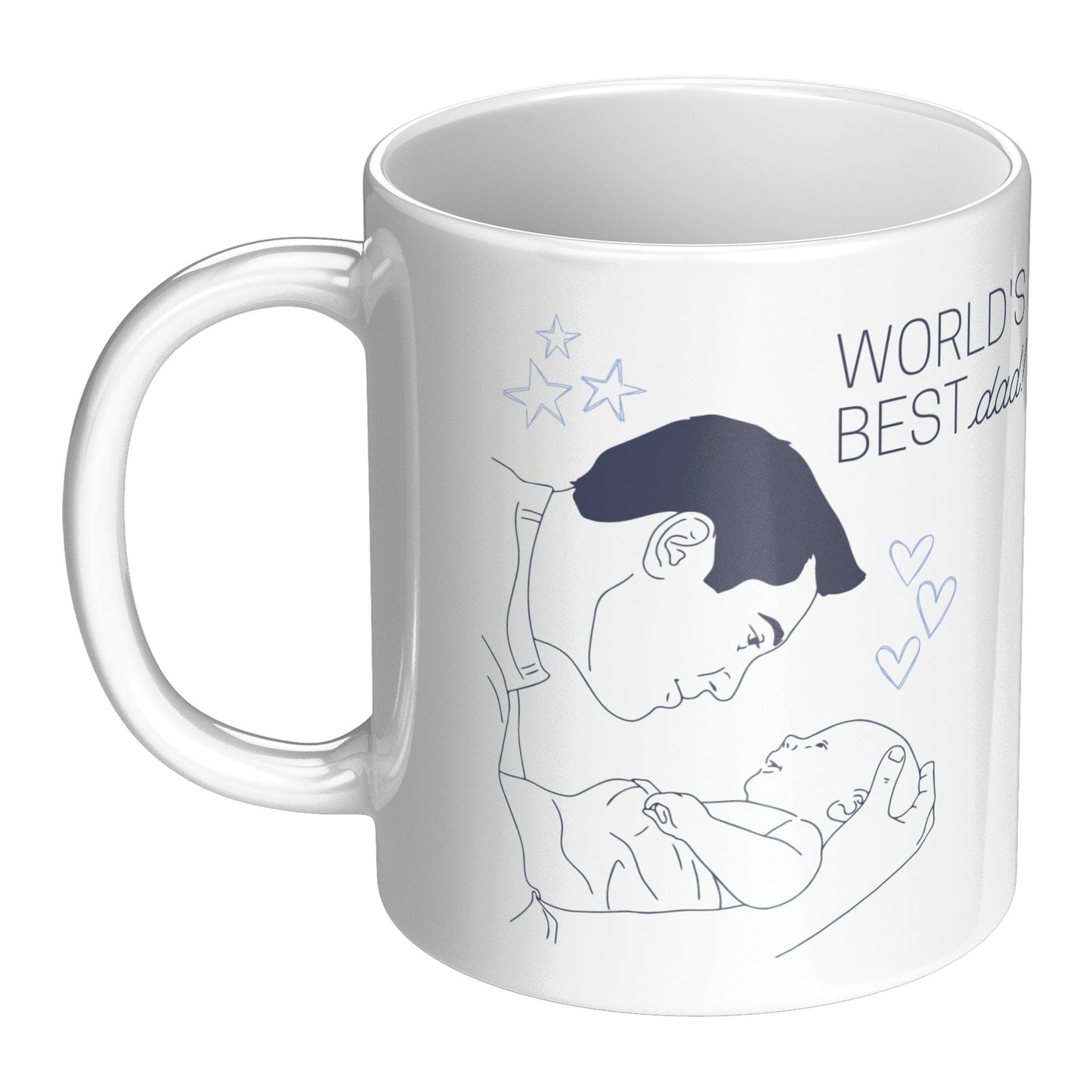 World Best Dad Mug Size 11 Oz - DUGO