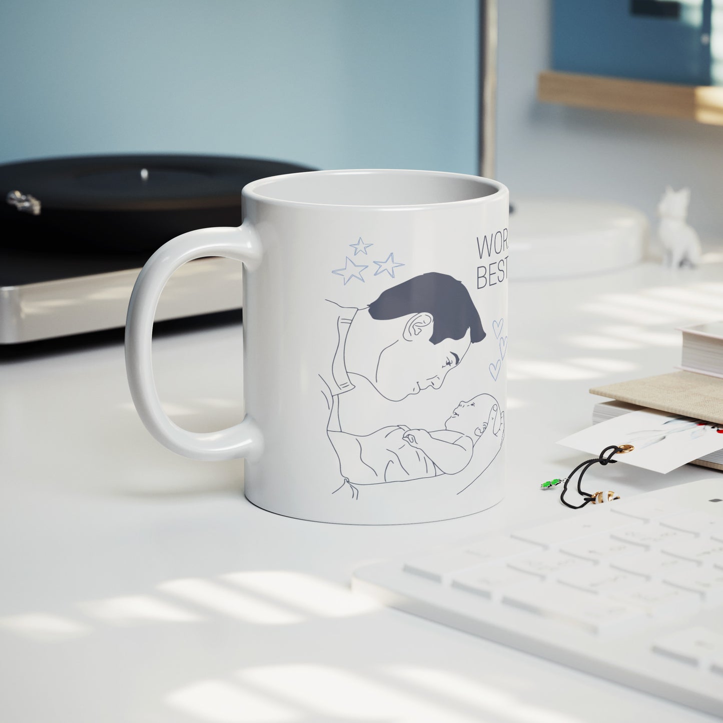 World Best Dad Mug Size 11 Oz - DUGO