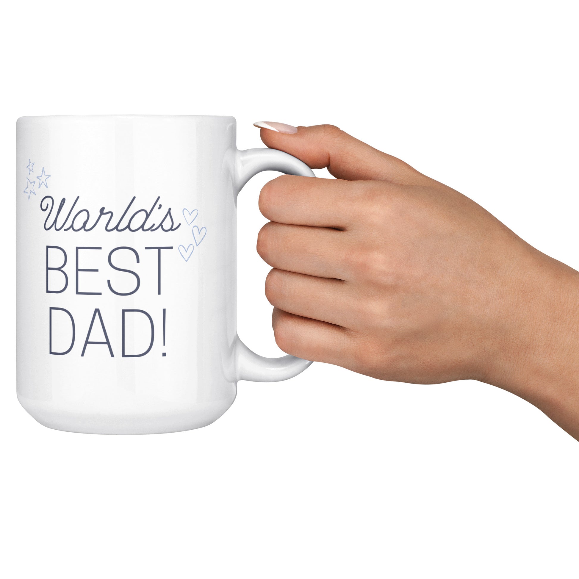World Best Dad Mug Size 15 Oz - DUGO
