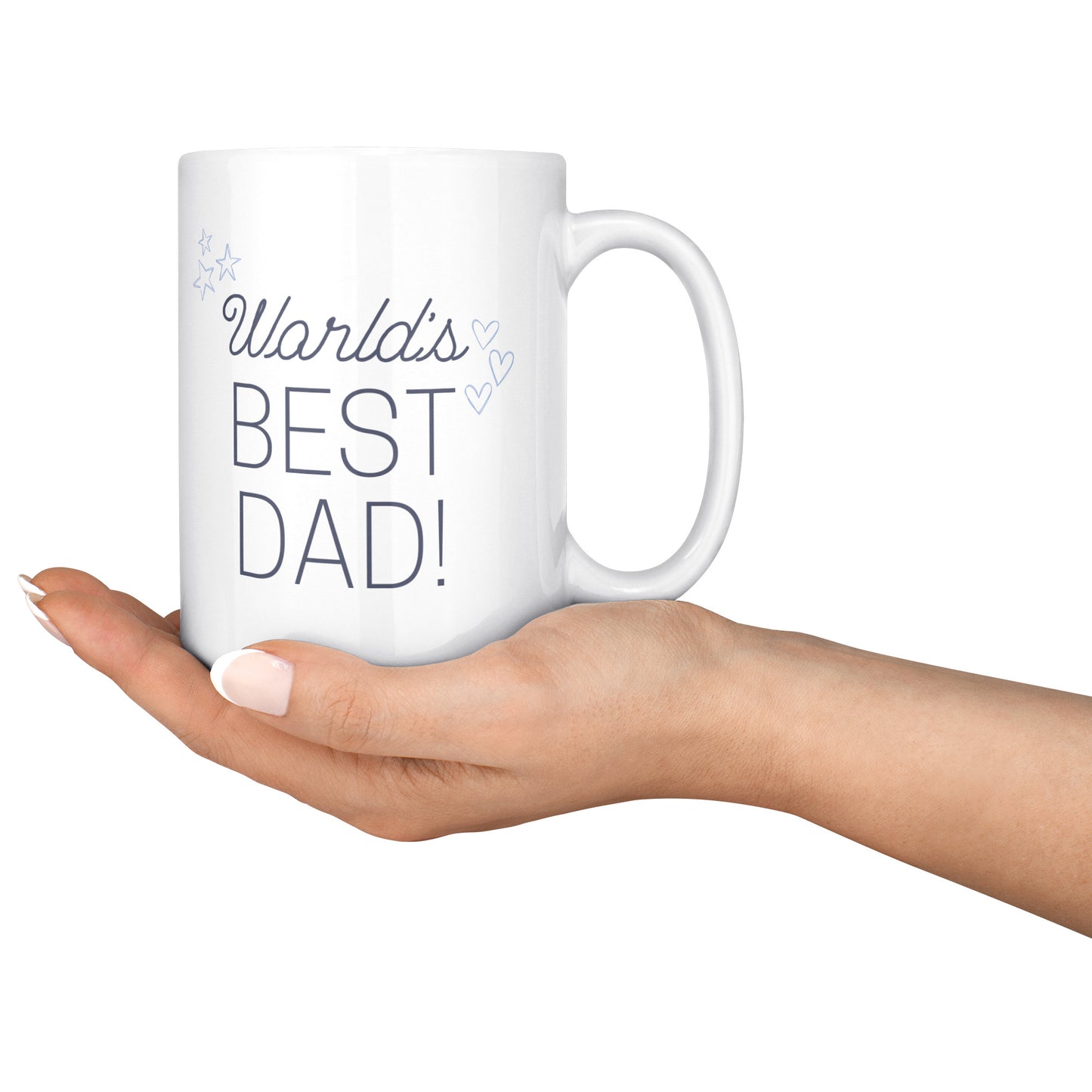 World Best Dad Mug Size 15 Oz - DUGO