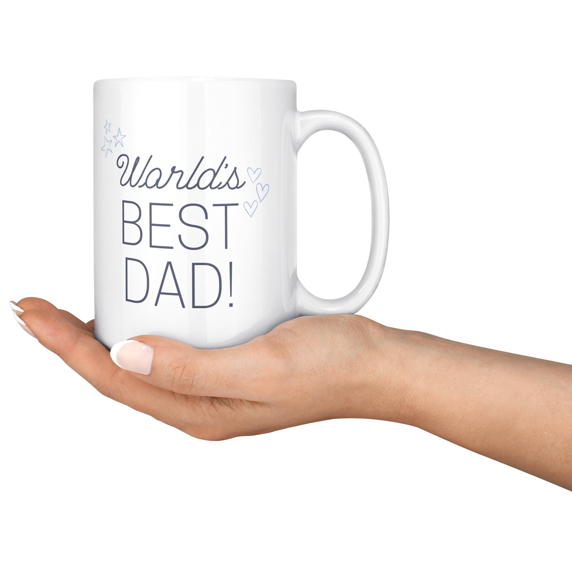 World Best Dad Mug Size 15 Oz - DUGO