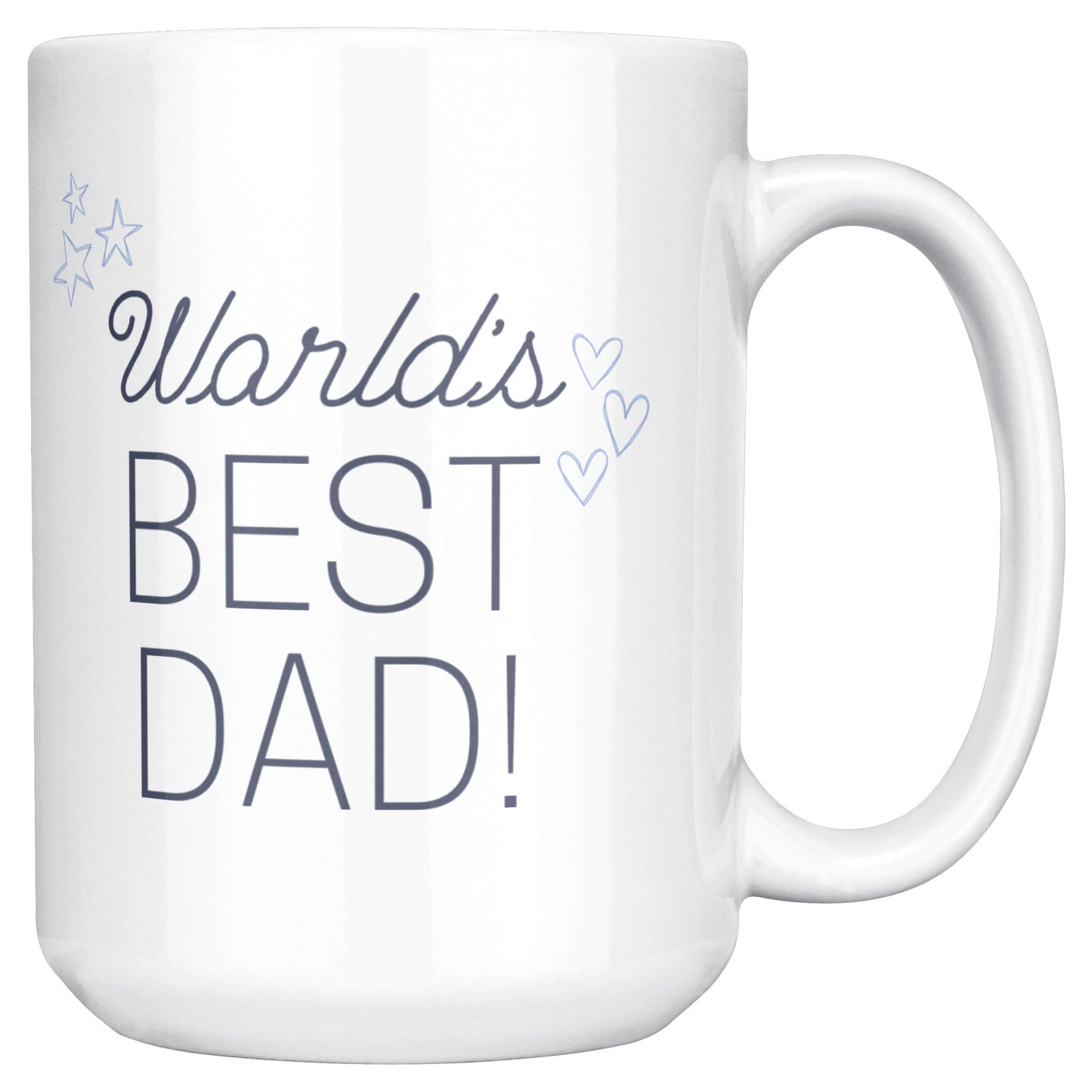 World Best Dad Mug Size 15 Oz - DUGO