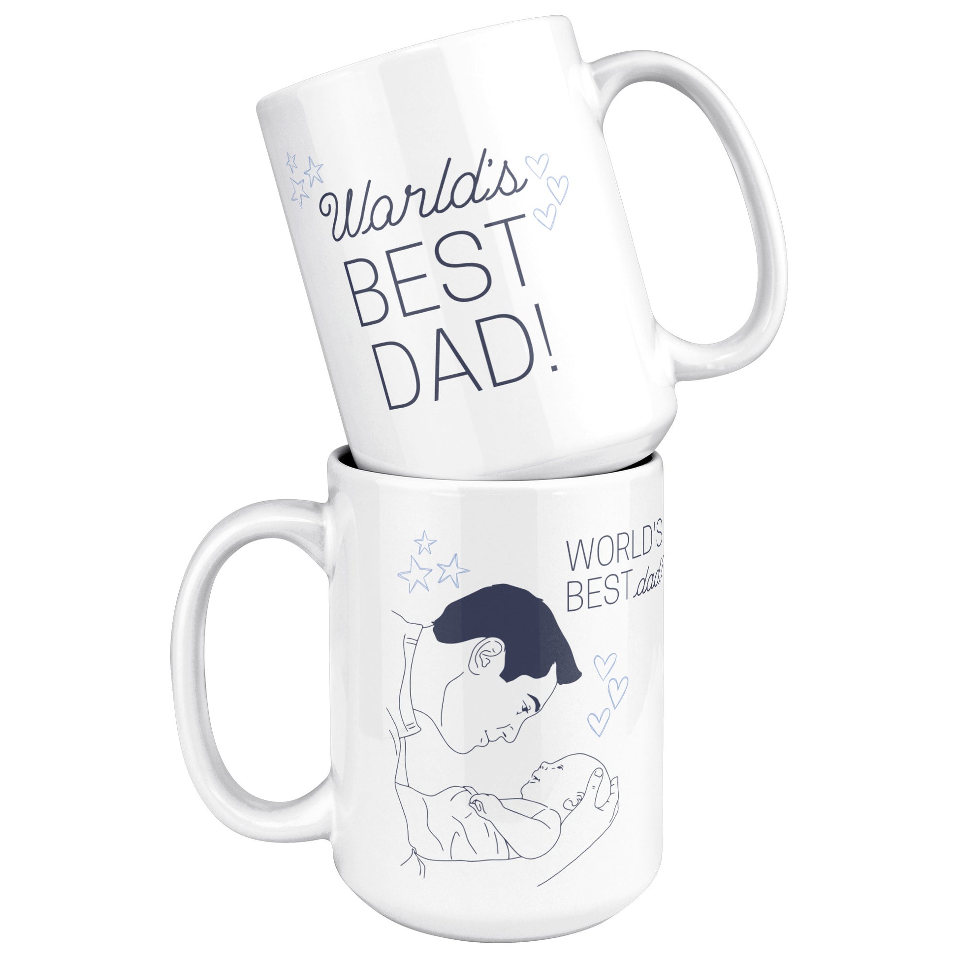 World Best Dad Mug Size 15 Oz - DUGO
