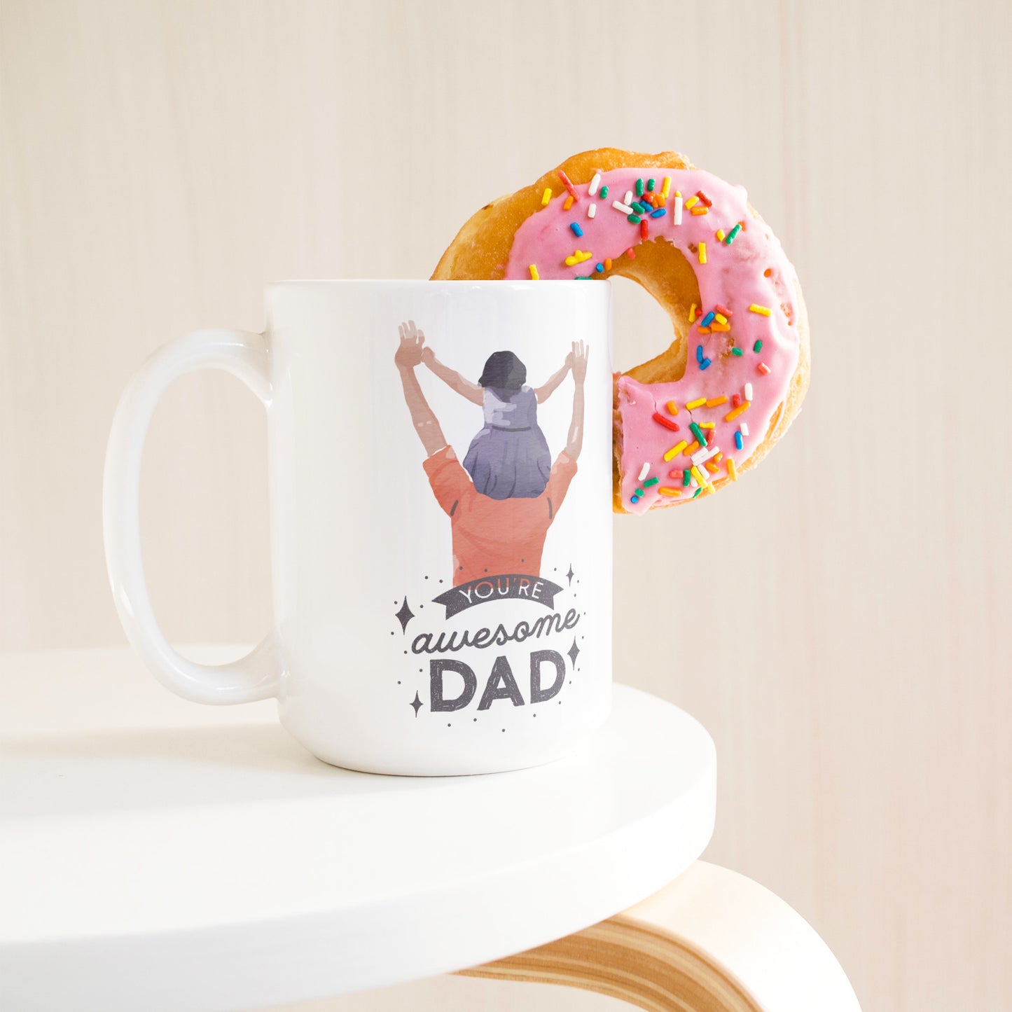 World Best Dad Office Mug 15 Oz - DUGO