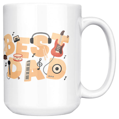 World Best Dad Office Mug 15 Oz - DUGO