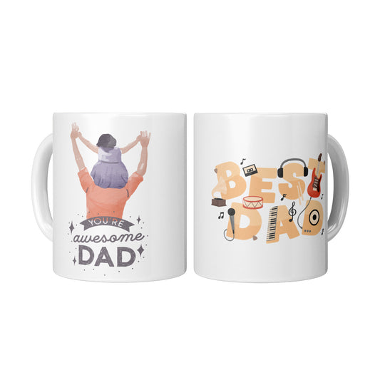 World Best Dad Office Mug 11 Oz - DUGO