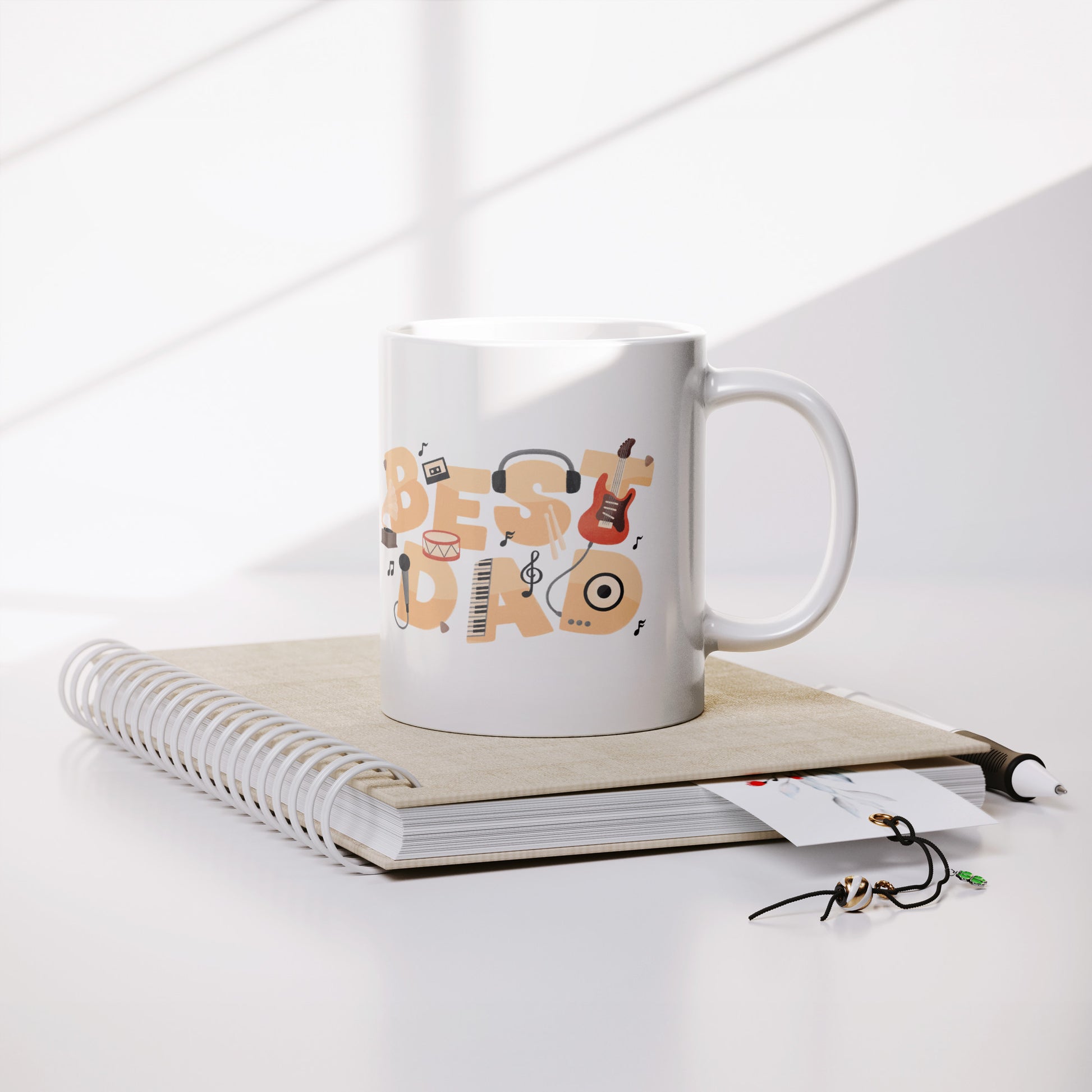 World Best Dad Office Mug 11 Oz - DUGO
