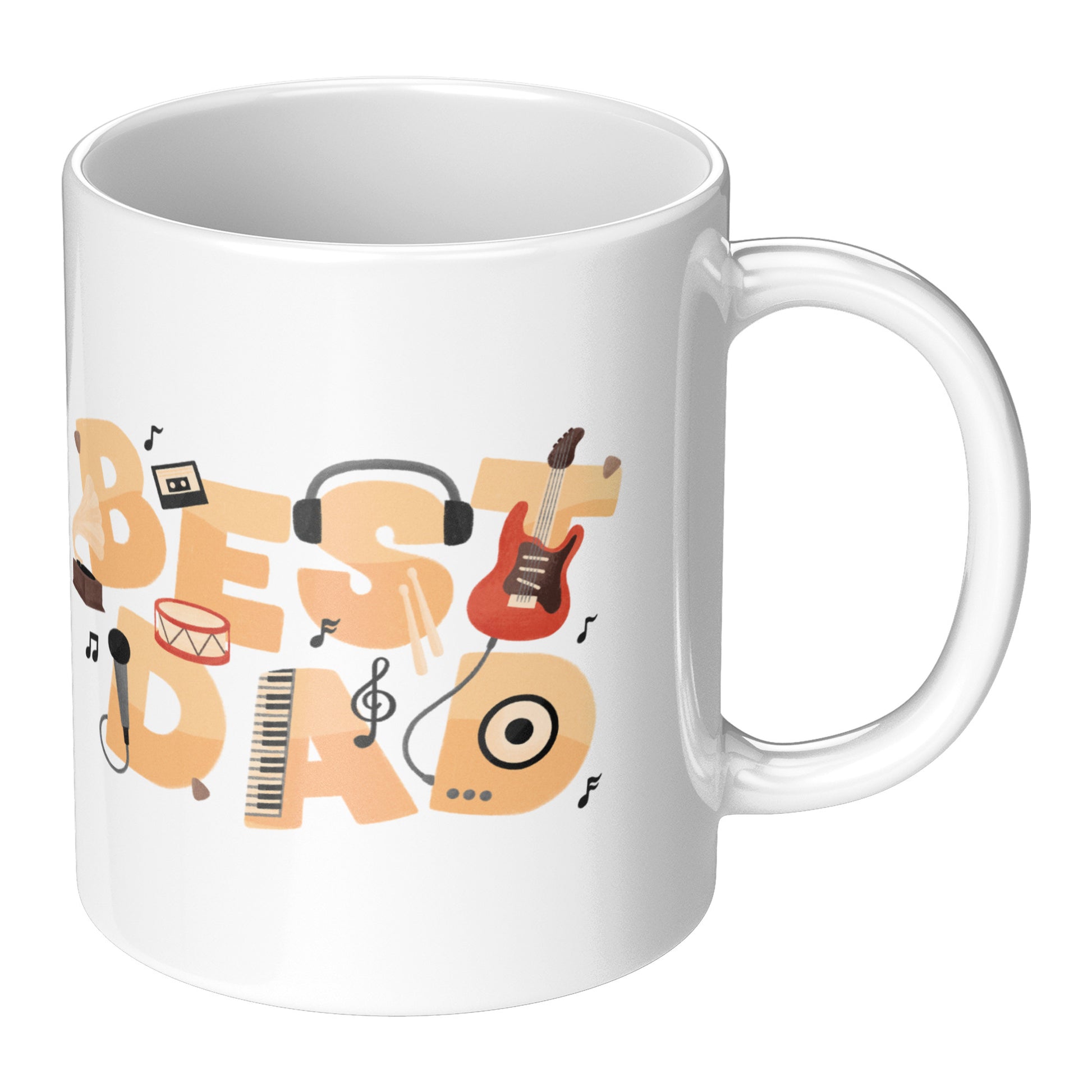 World Best Dad Office Mug 11 Oz - DUGO