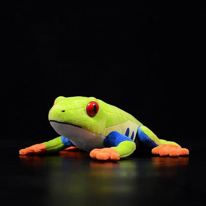 Red Eyed Small Tree Frog Plush Toy Doll