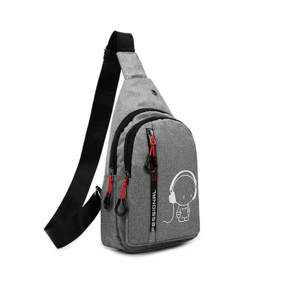 Shoulder Bag Nightlight Bag Outdoor Sports Crossbody Bag