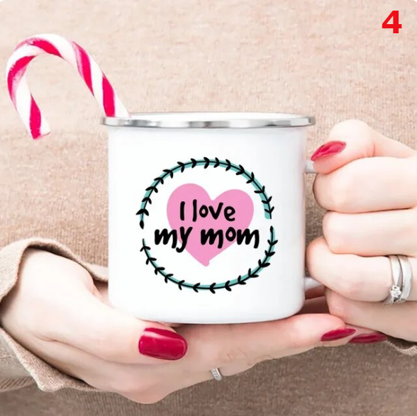 Best Mom Cups Enamel Gifts Mothers Day