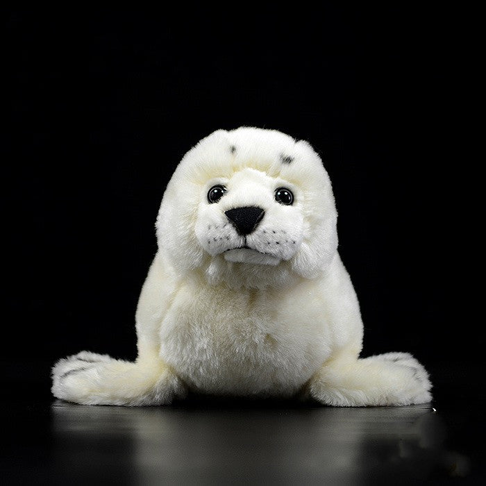 Cute Greenland White Seal Figurine