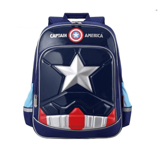 Primary School Ultralight Boys 6-12 Years Old Boys Captain America Children