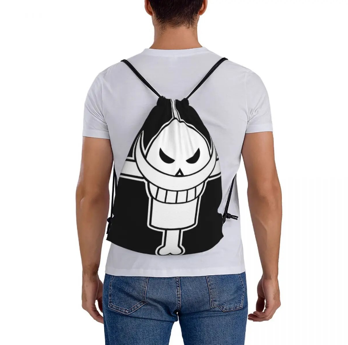 One Piece Whitebeard Flag And Collection Drawstring Bags