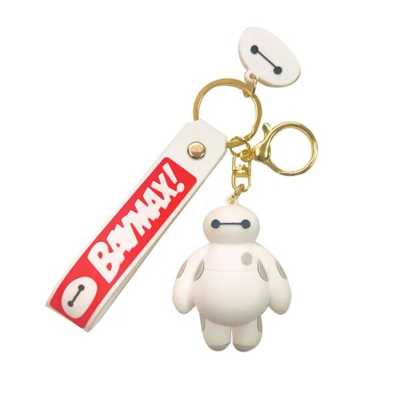 Disney Cartoon Baymax Keychain