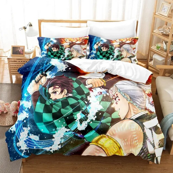 Demon Slayer Bedding Set Anime