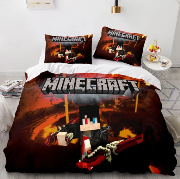 Minecraft Bedding Set Print 3D For Bedroom