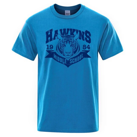 Hawkins Middle School Tigers Funny Printed Tshirts