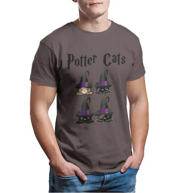 Tshirt Harry Pawter Cotton Fashion