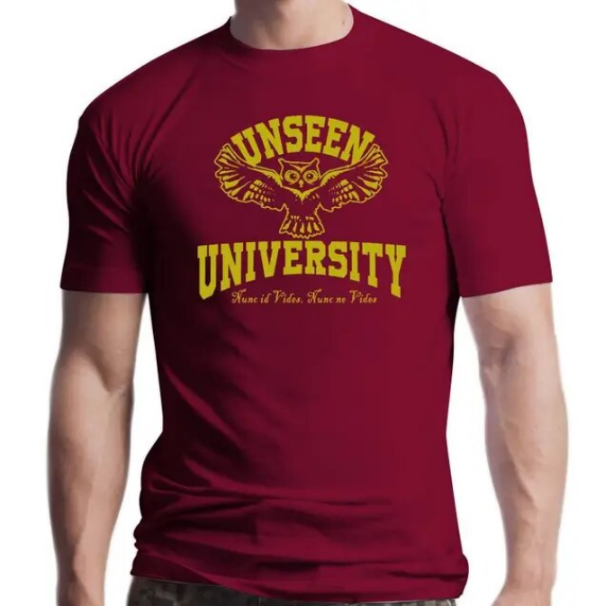 Unseen University Discworld Tshirt