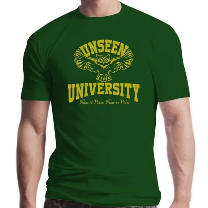 Unseen University Discworld Tshirt