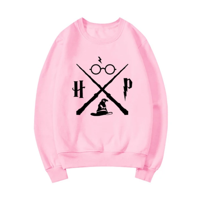 Sweatshirt Wizard Wand HP Pullovers Long Sleeve