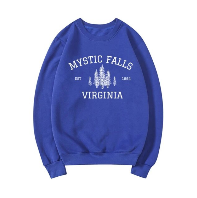 Mystic Falls Virginia Sweatshirt Vampire