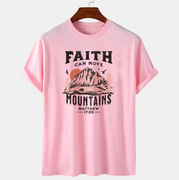 Matthew Bible Verse Graphic Tees Women