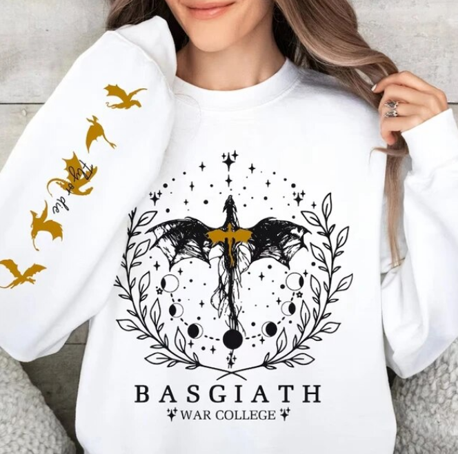 Fourth Wing Sweatshirt Basgiath War College Sweatshirt