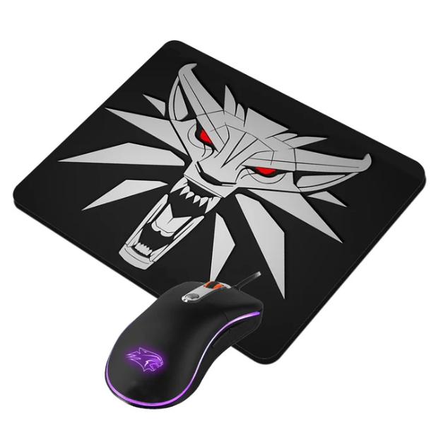 Pc Gamer Cabinet The Witchers Mouse Pad