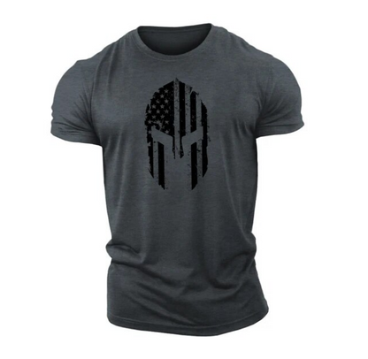 Tshirt 3D Printing Spartan USA Gym