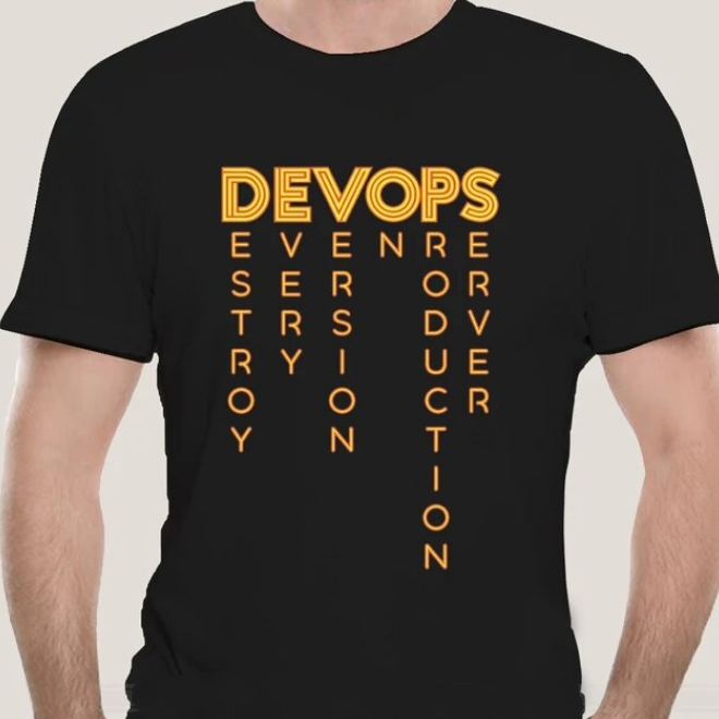 The Real Definition Of Devops Tshirt