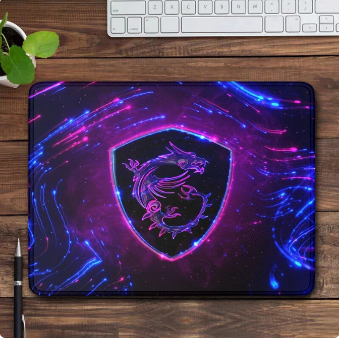 Mouse Pad Gaming Purple Accessories