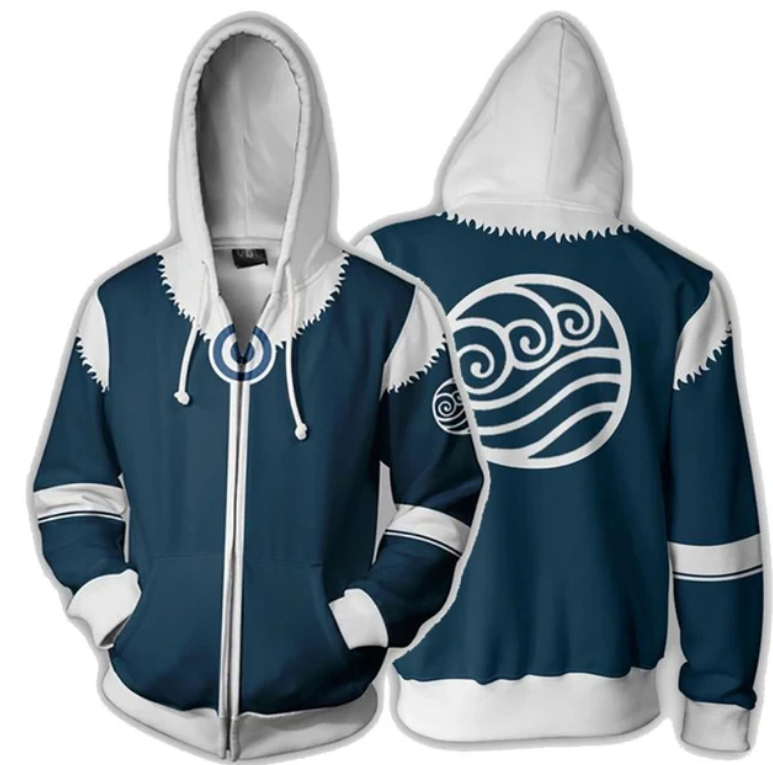 Anime Avatar The Last Airbender 3D Print Hoodies