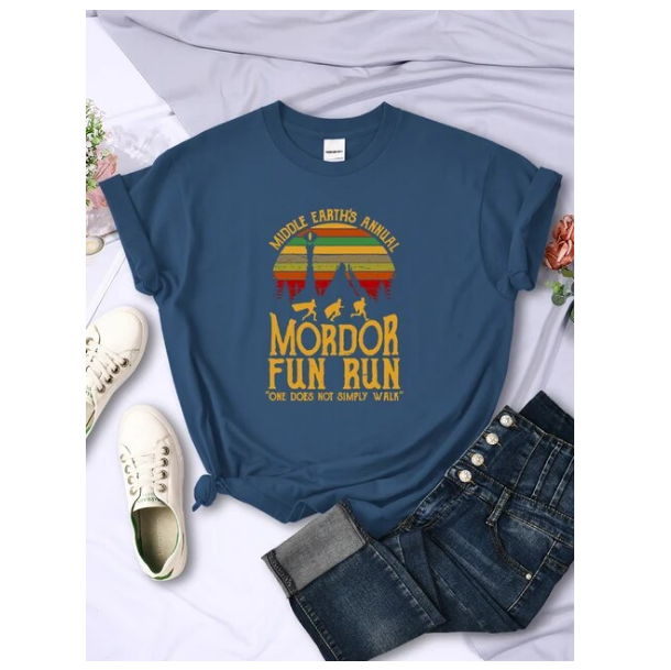 Middle Earth Annual Mordor Fun Run Tshirts