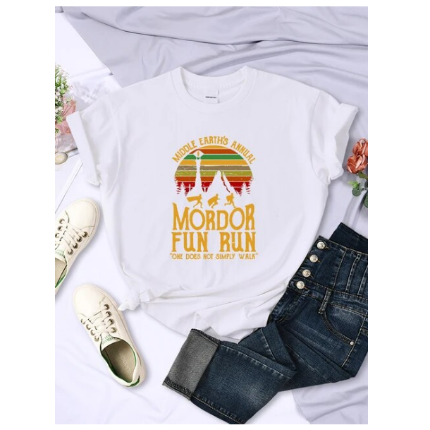 Middle Earth Annual Mordor Fun Run Tshirts