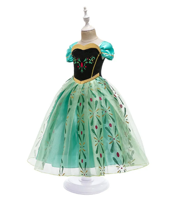 Anna Dresses Children Princess Dress Girl Cosplay