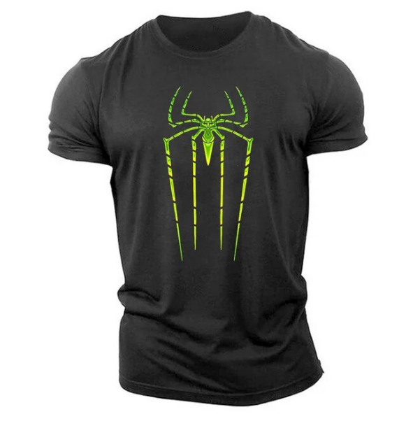 Summer Casual Sports Fashion Spider Tshirt