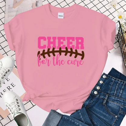 Tshirt Cheer For The Cure - DUGO