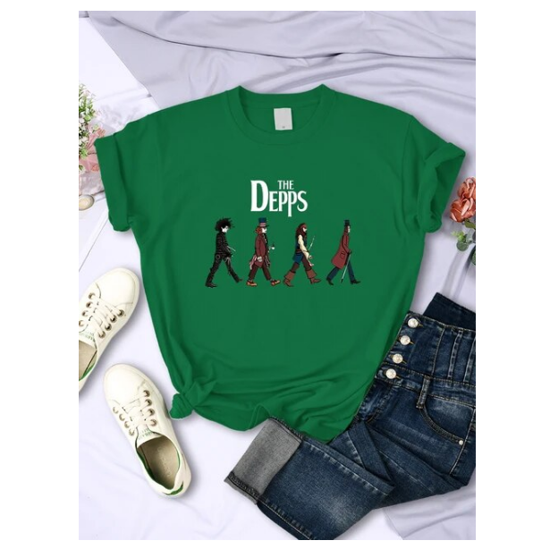 Tshirts Women Edward Scissorhands Magician Pirate